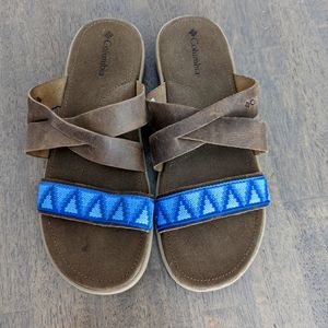 Women's Columbia Leather Sandals
